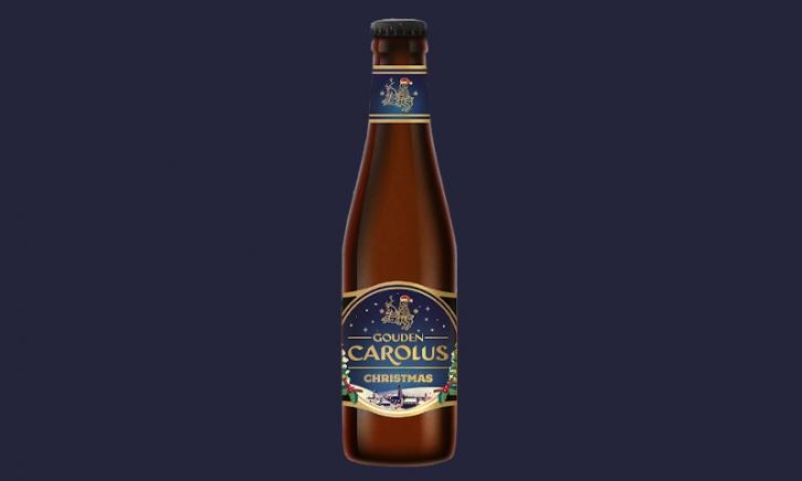 Gouden Carolus Christmas flesje